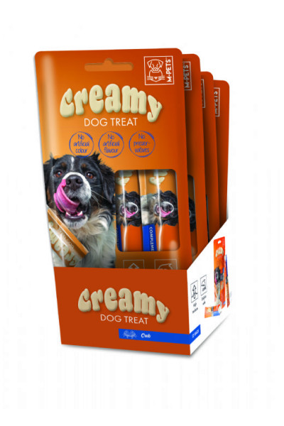 CREAMY KÖPEK ÖDÜLÜ YENGEÇLİ 4X15GR -12'Lİ .5